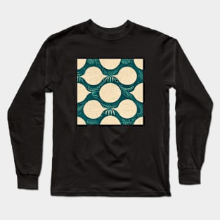 Tentacle Pattern Long Sleeve T-Shirt